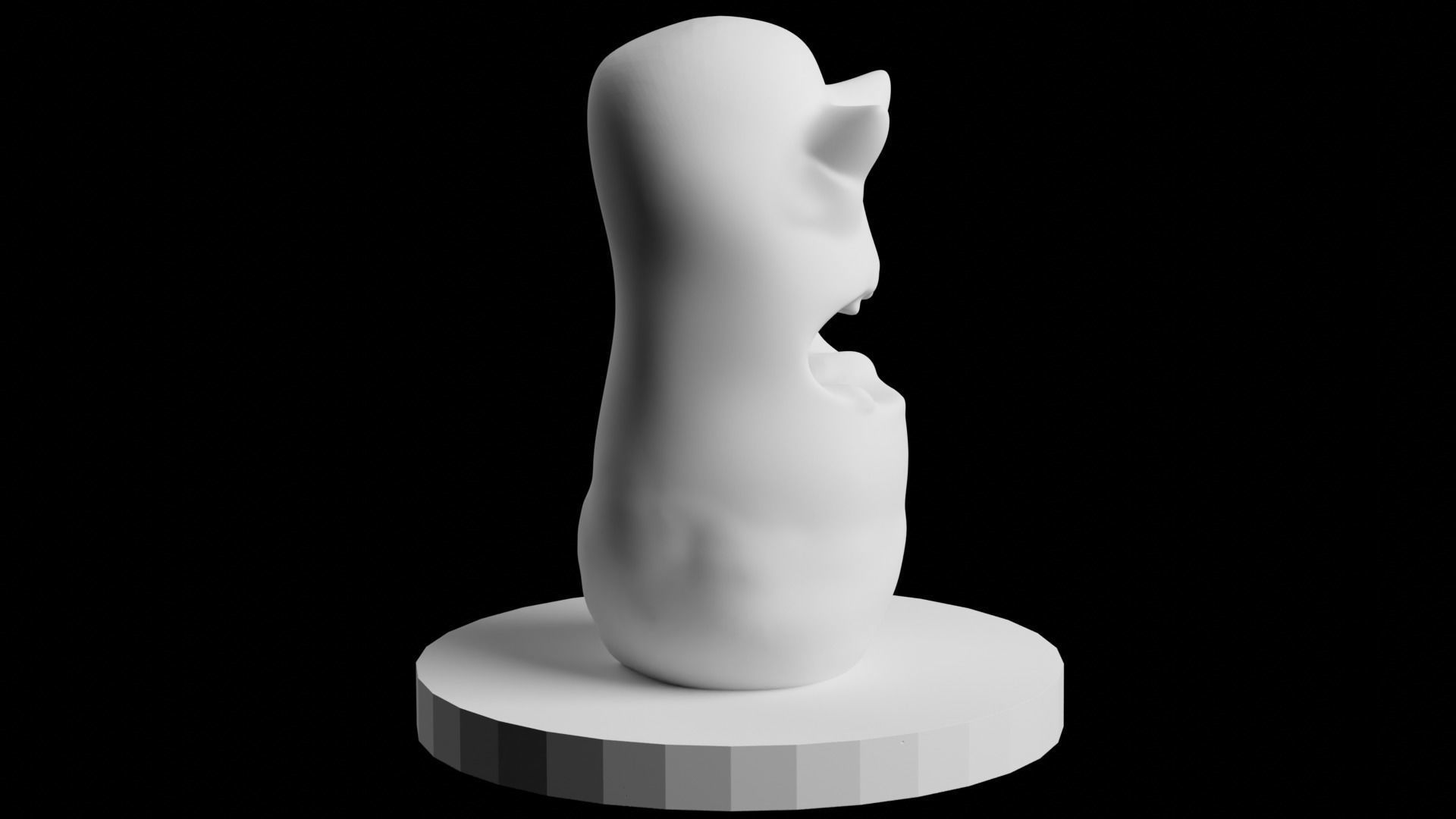 CUCUMBER MONSTER 3D print model_3