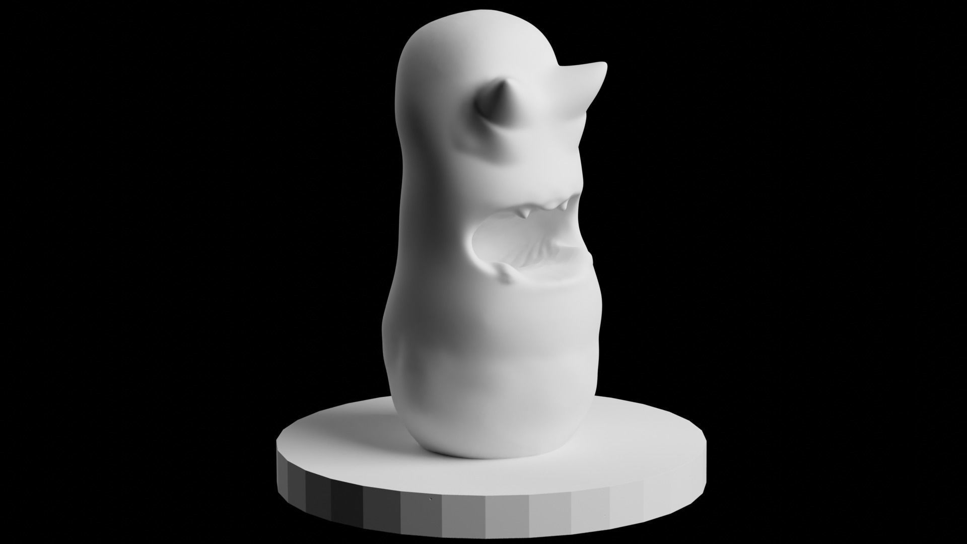 CUCUMBER MONSTER 3D print model_2