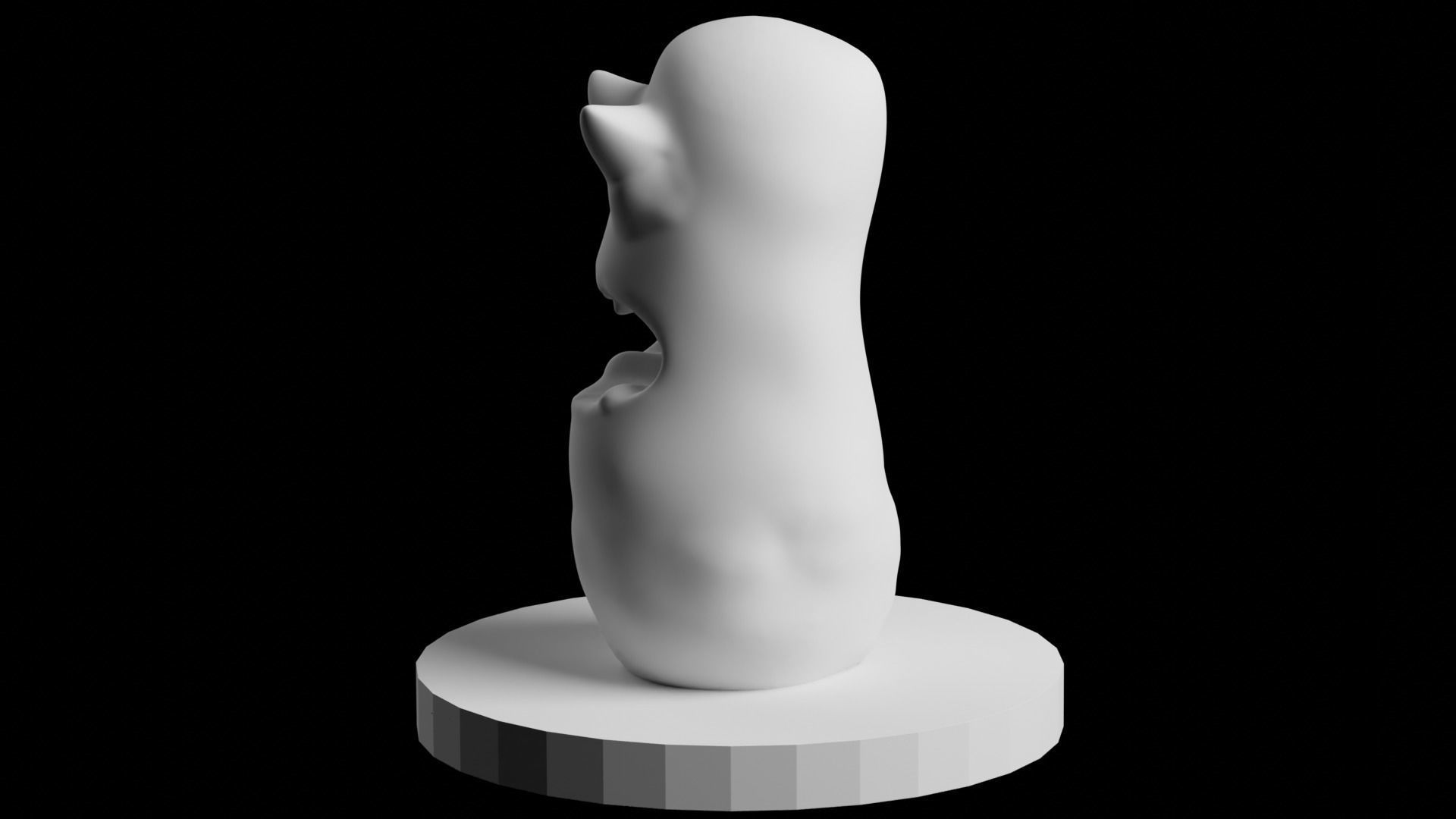 CUCUMBER MONSTER 3D print model_7