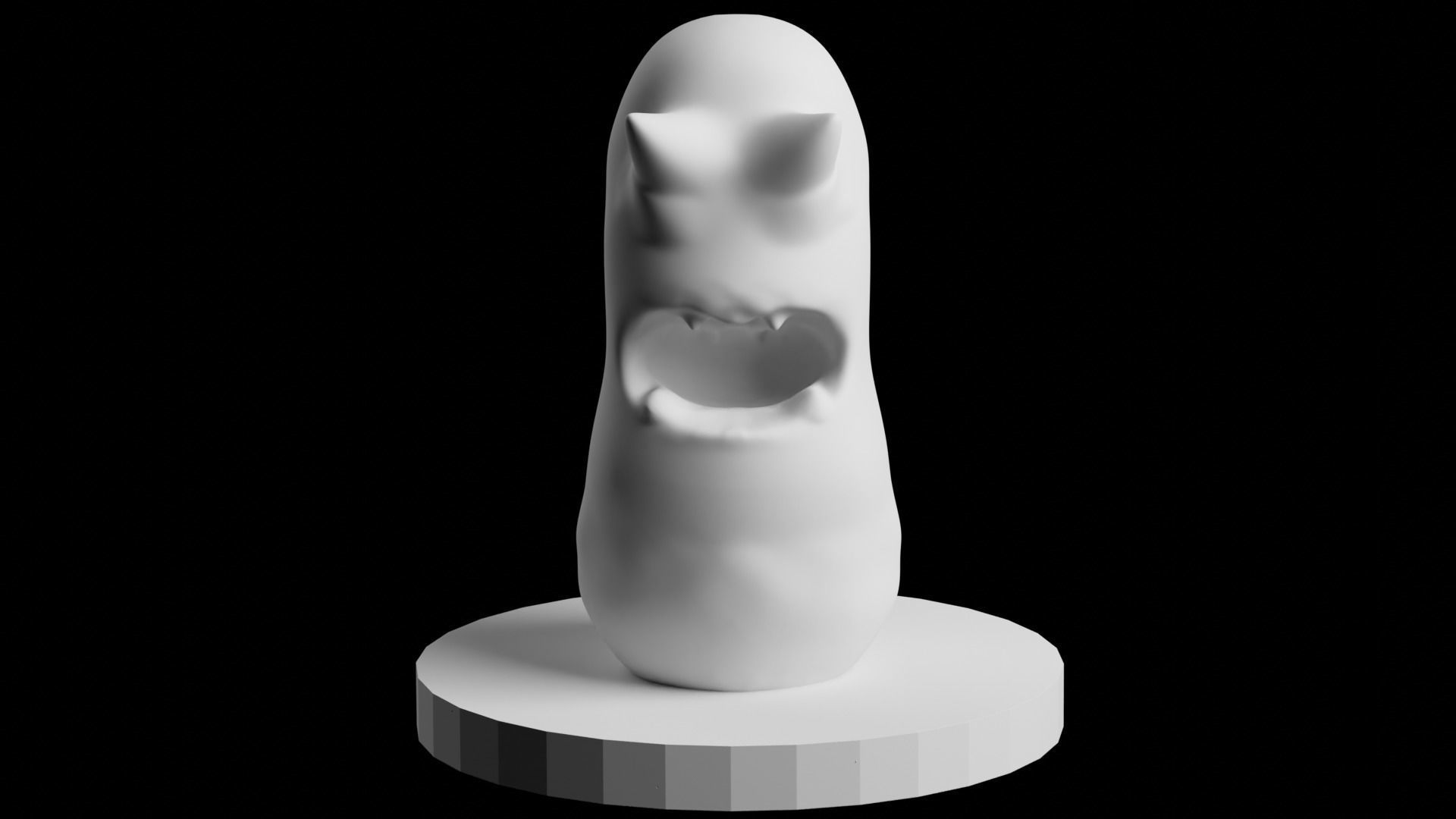 CUCUMBER MONSTER 3D print model_9
