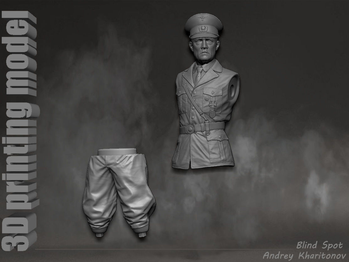 Adolf Hitler 3D print model_26