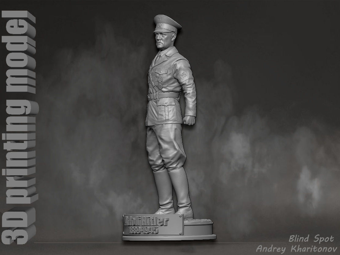 Adolf Hitler 3D print model_3