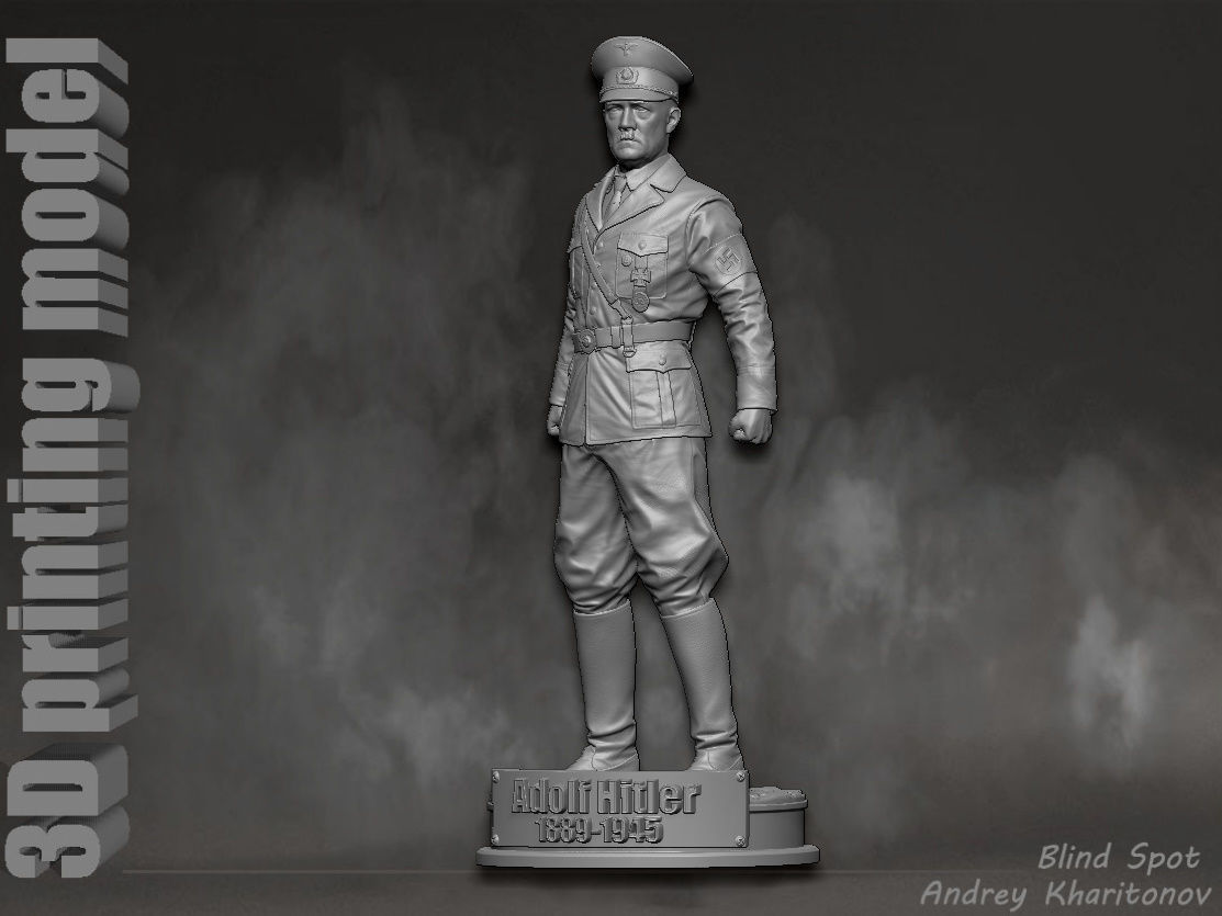 Adolf Hitler 3D print model_2