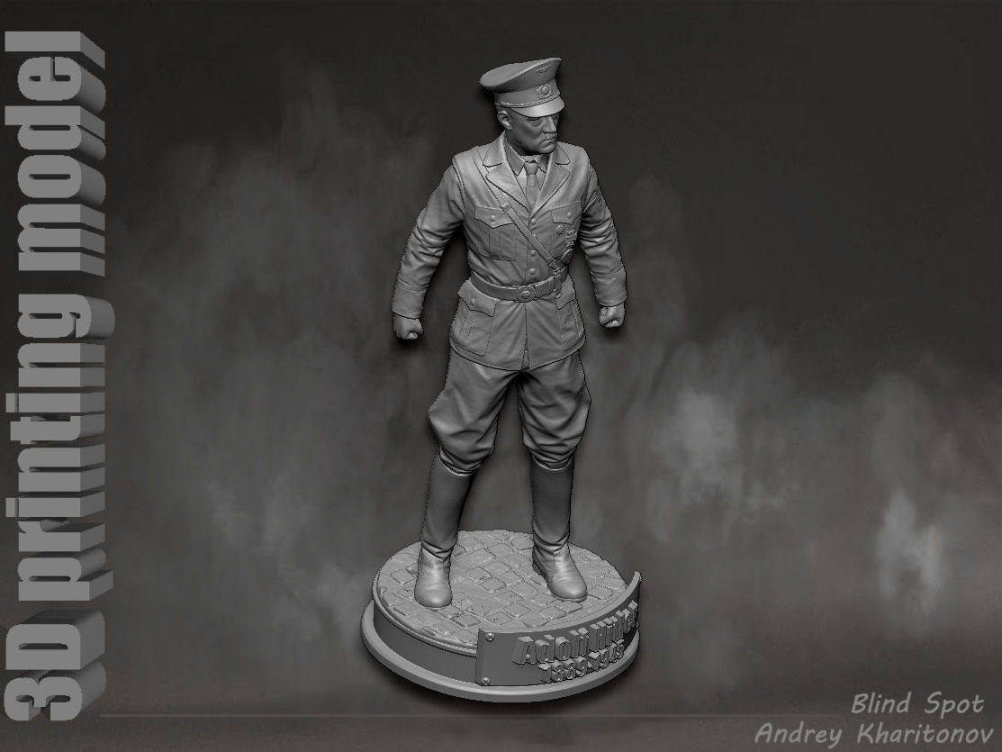 Adolf Hitler 3D print model_20