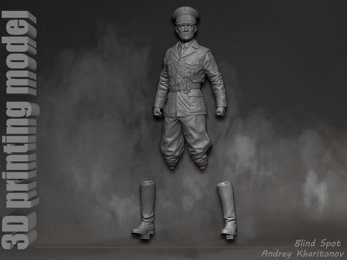 Adolf Hitler 3D print model_23