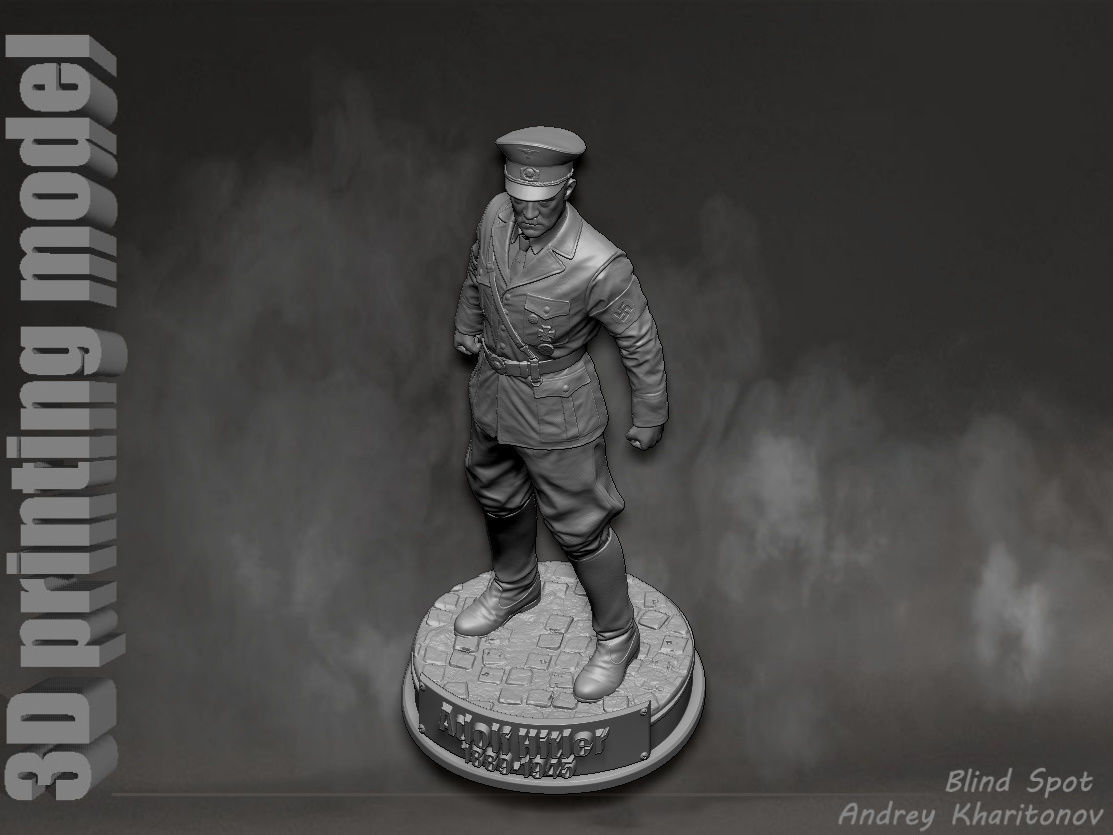 Adolf Hitler 3D print model_16