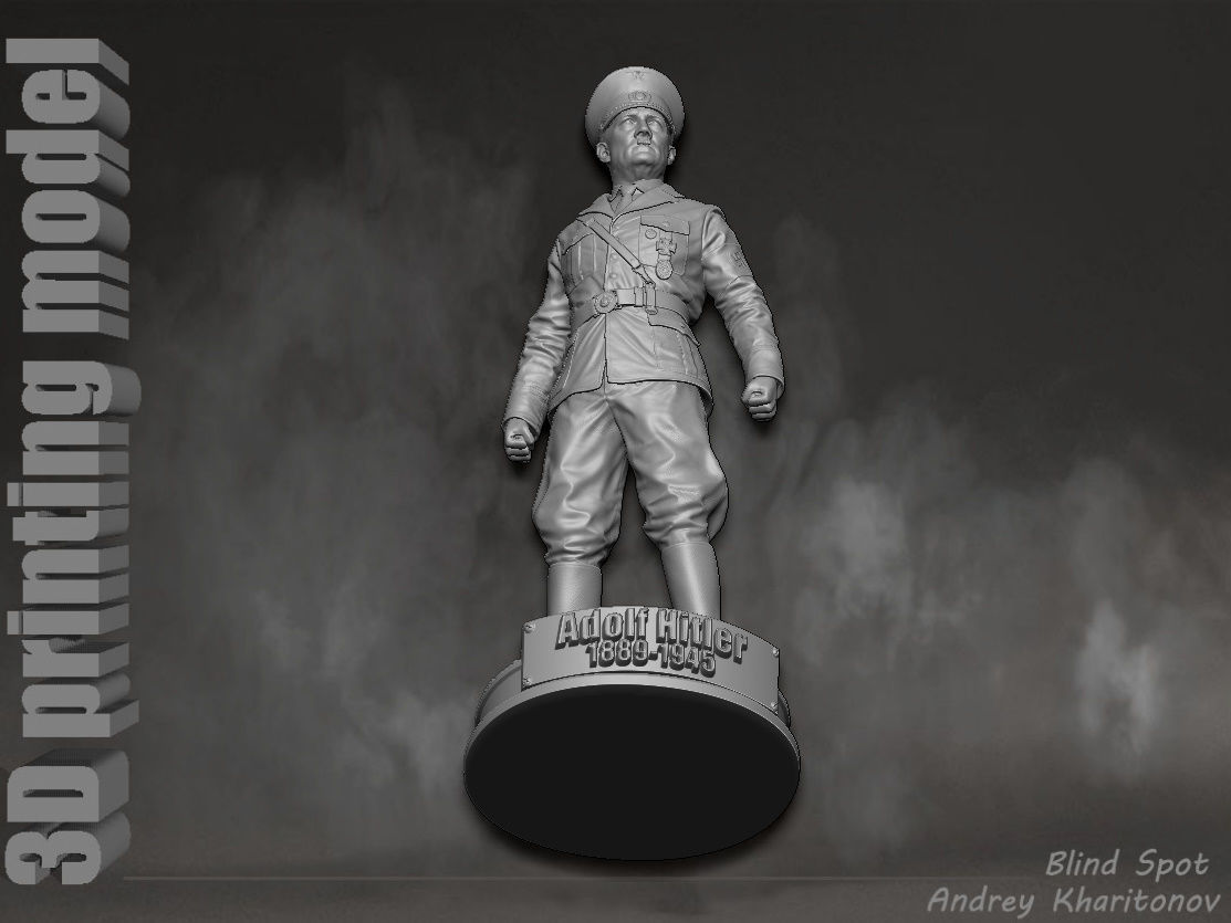 Adolf Hitler 3D print model_21