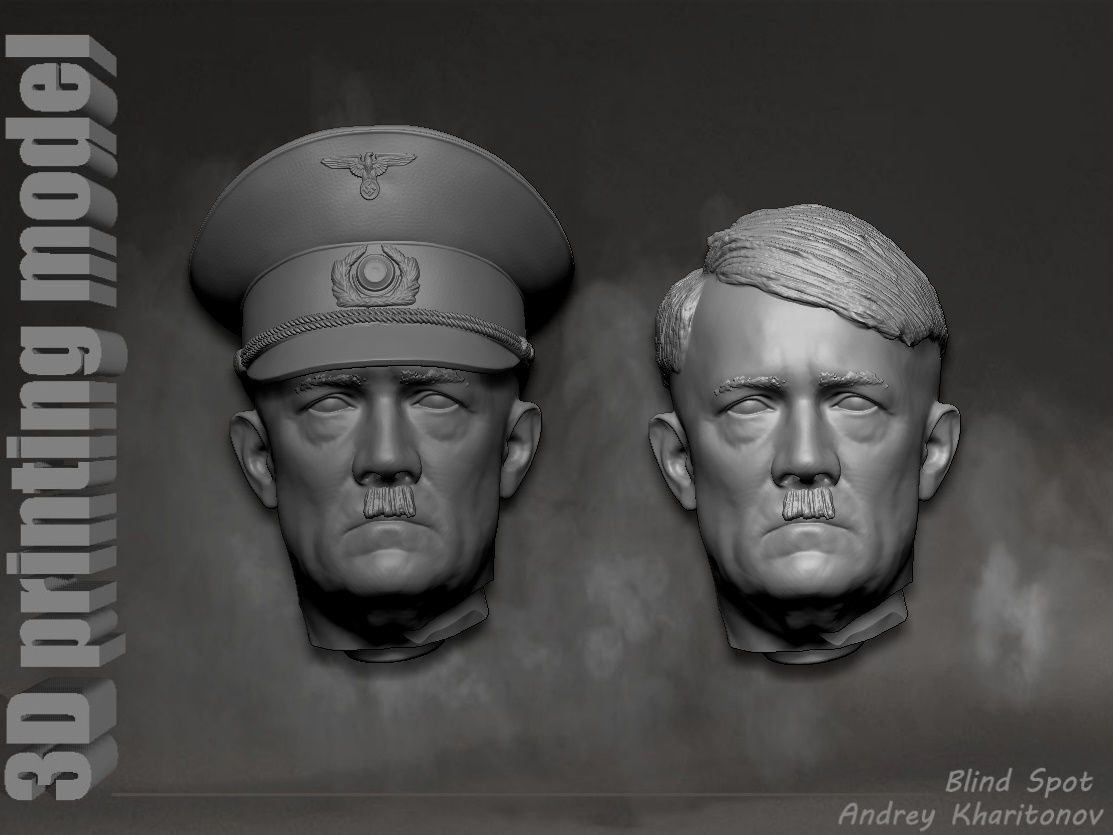 Adolf Hitler 3D print model_28