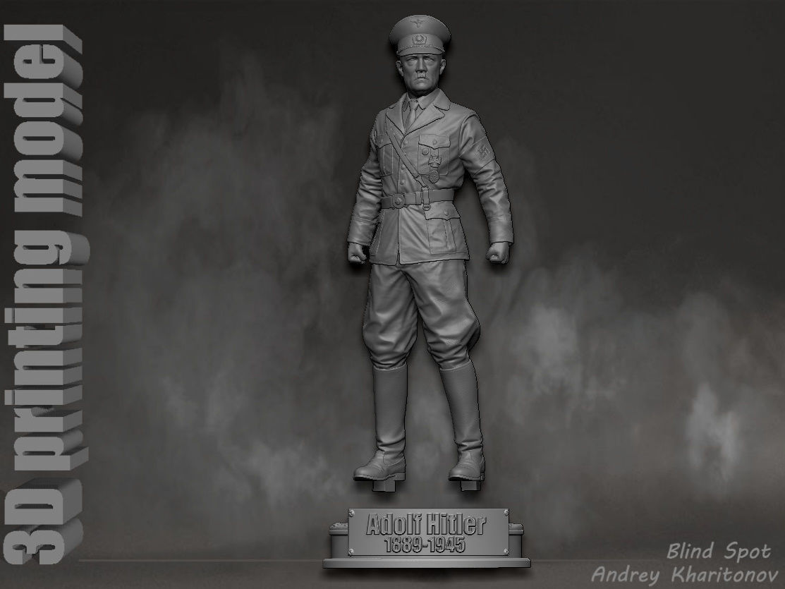 Adolf Hitler 3D print model_22