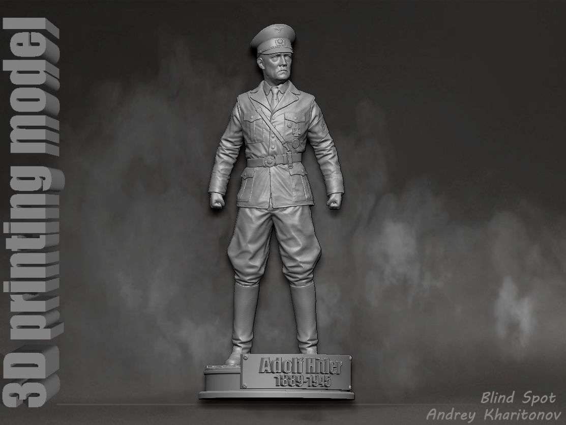 Adolf Hitler 3D print model_13