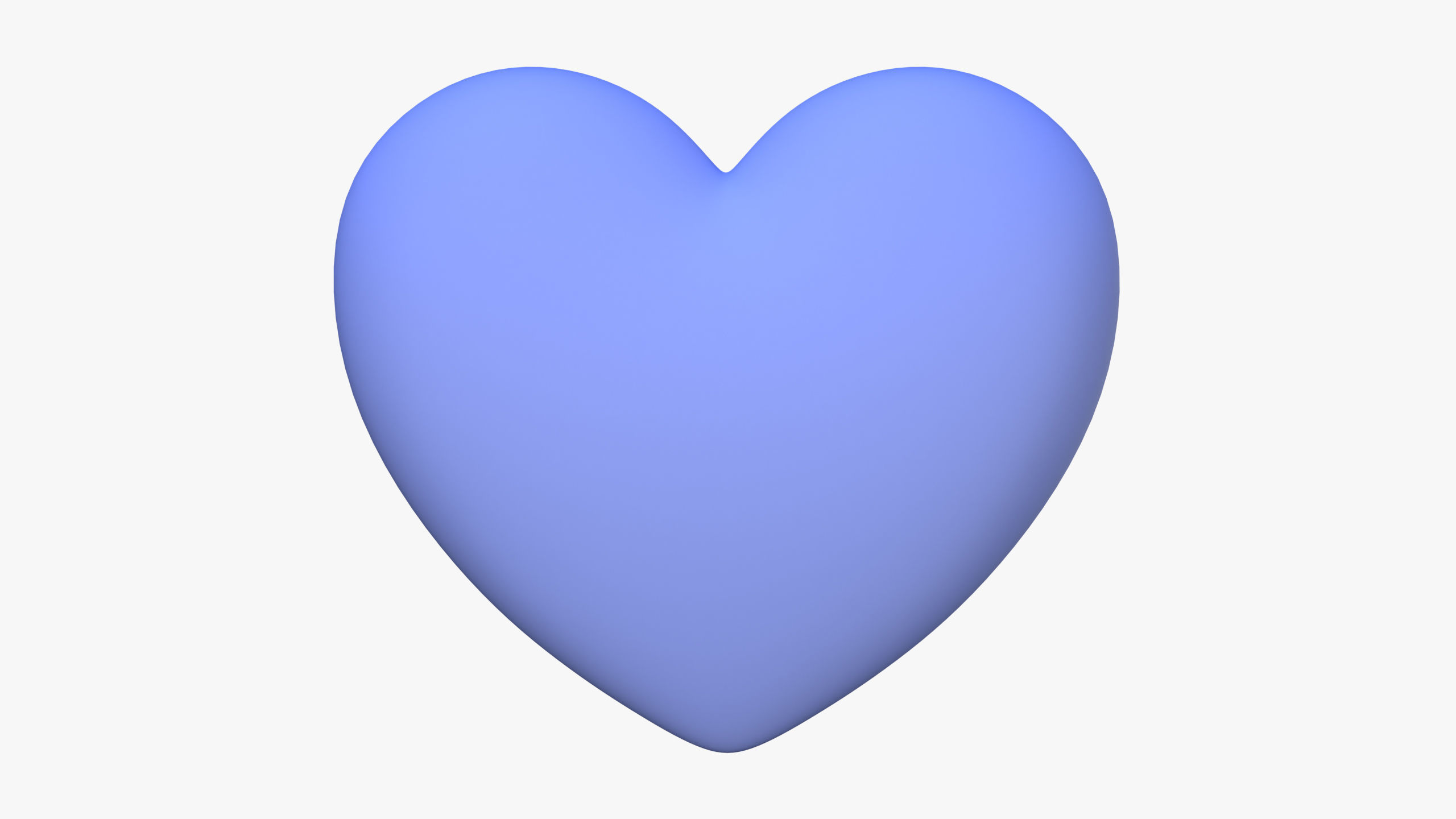 Heart Rate 3D Icon 3D model_3