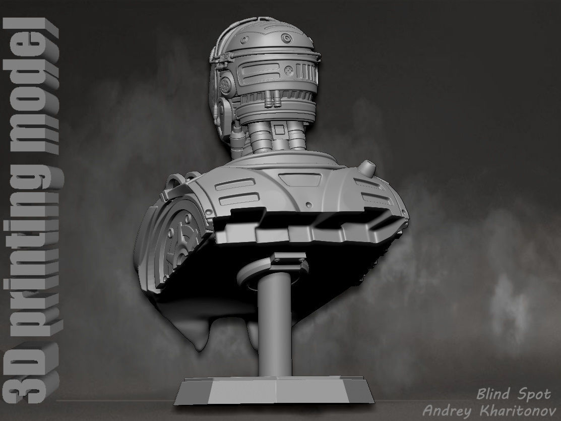 Robocop 3D print model_9