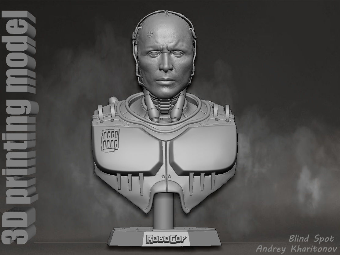 Robocop 3D print model_19