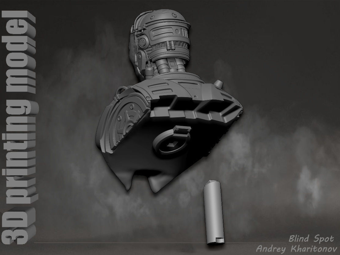 Robocop 3D print model_29