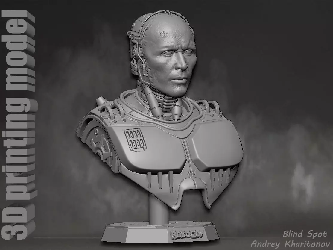 Robocop 3D print model_0