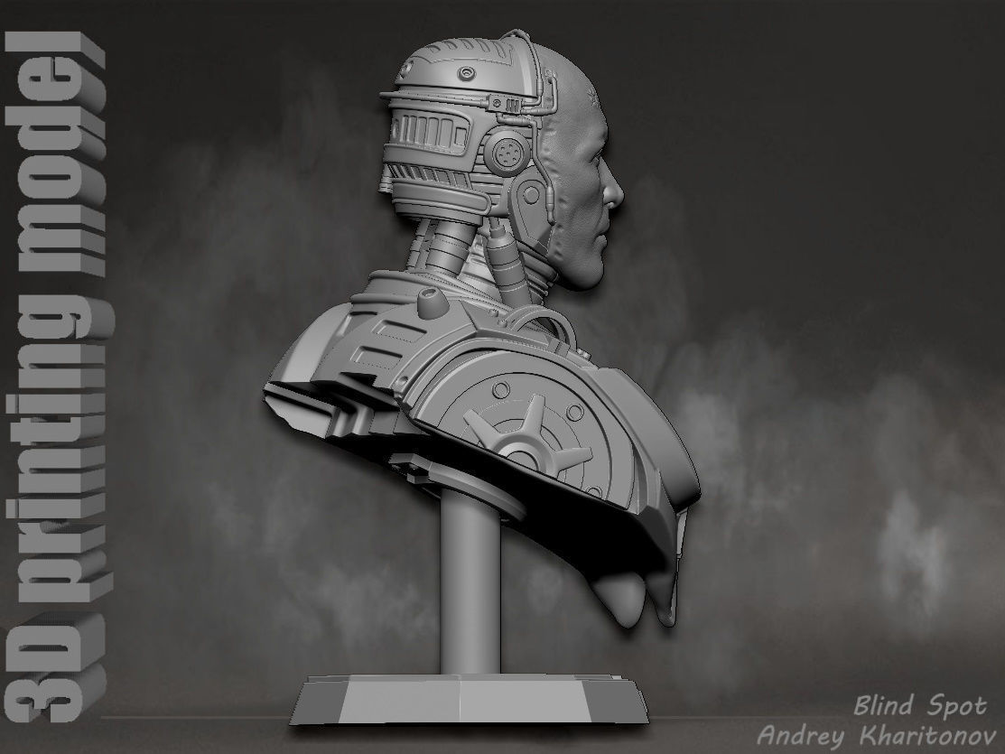 Robocop 3D print model_13
