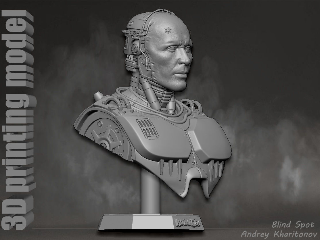 Robocop 3D print model_16