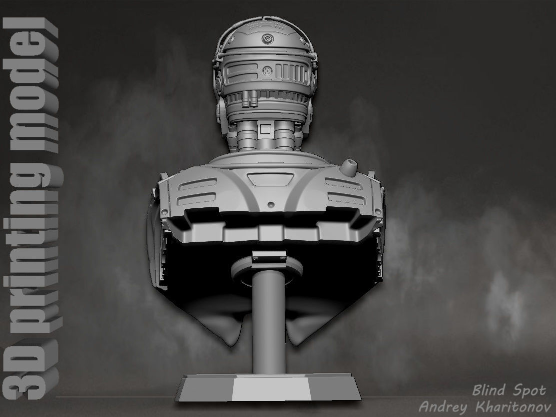 Robocop 3D print model_10