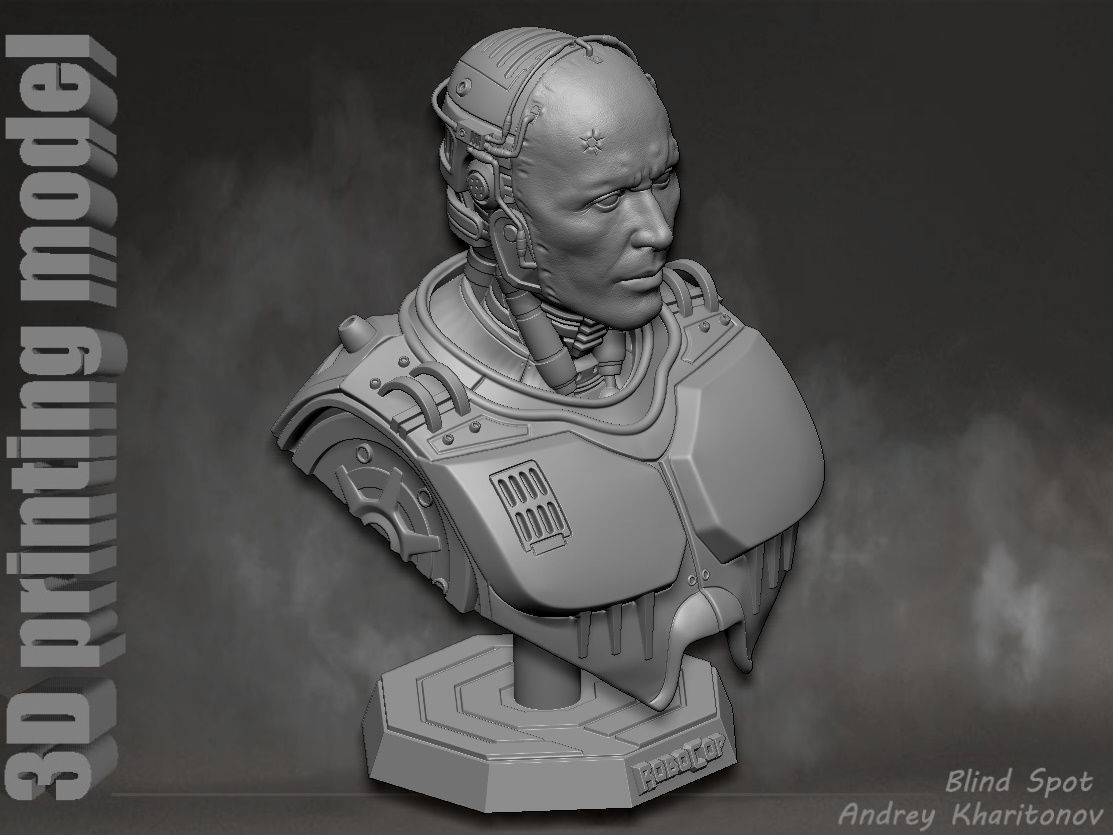 Robocop 3D print model_24