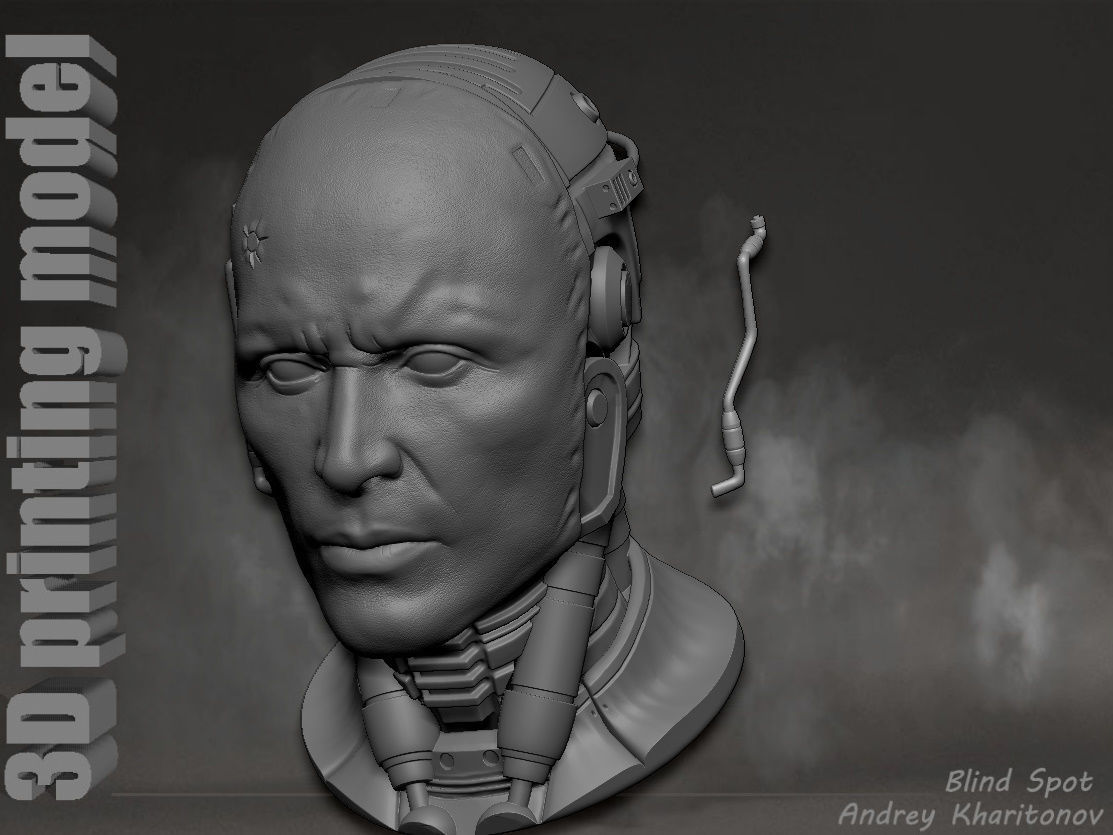 Robocop 3D print model_35