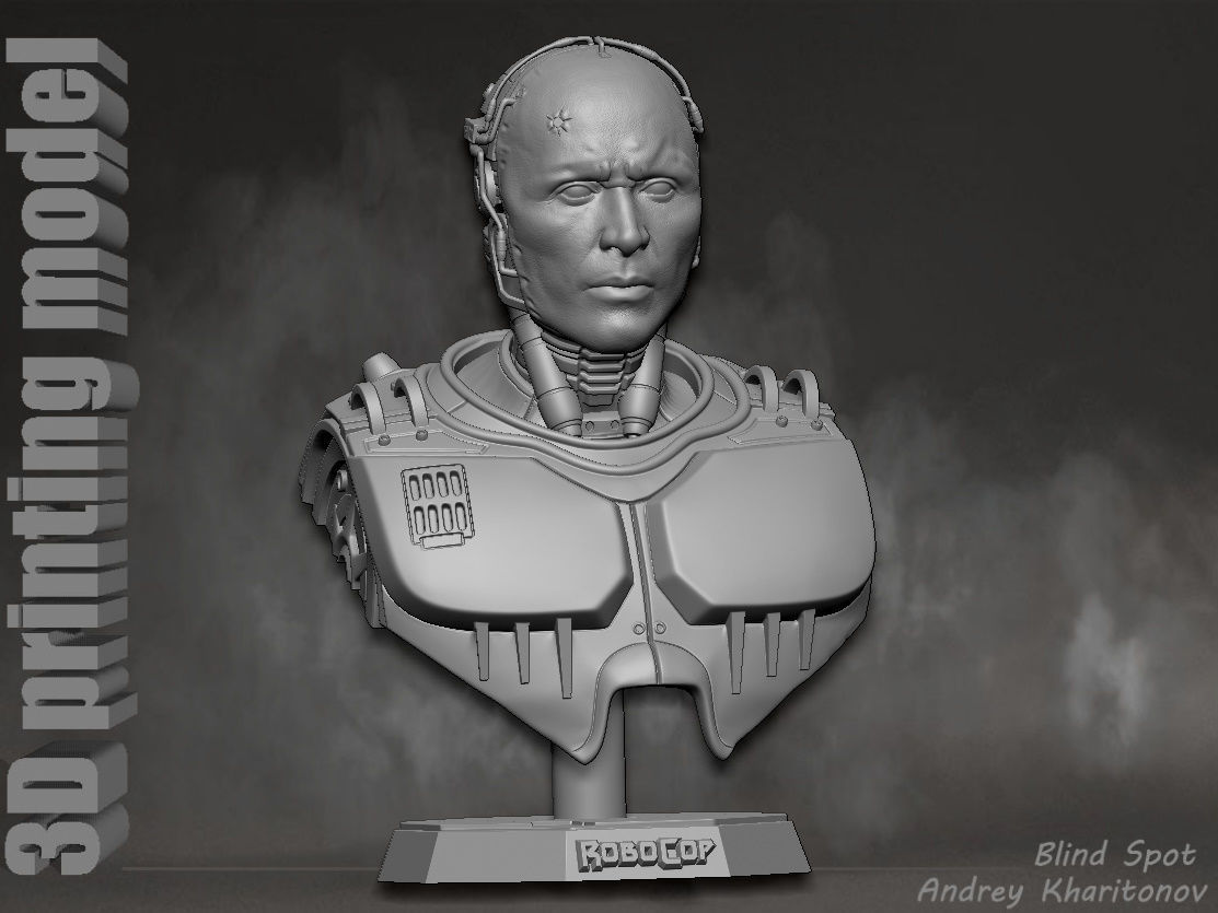 Robocop 3D print model_1