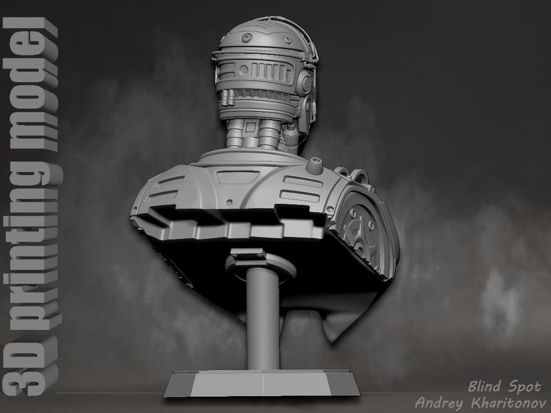 Robocop 3D print model_11