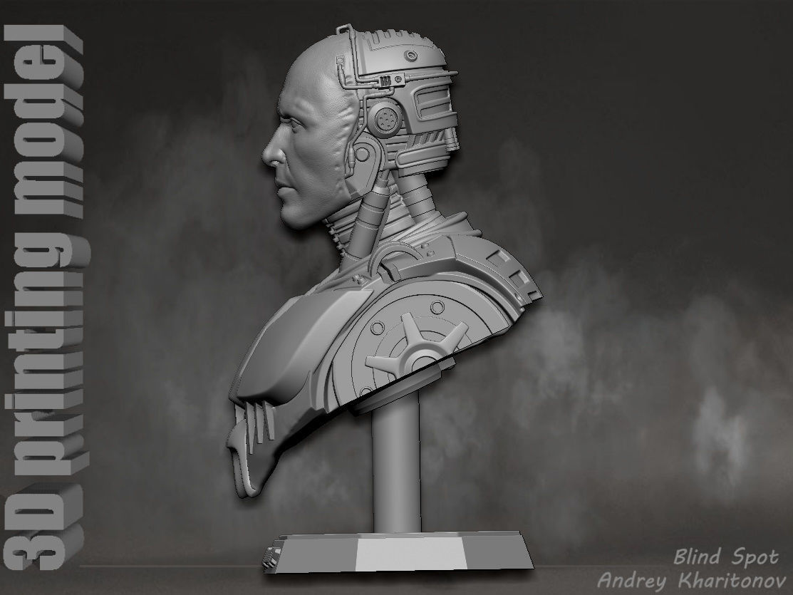 Robocop 3D print model_6