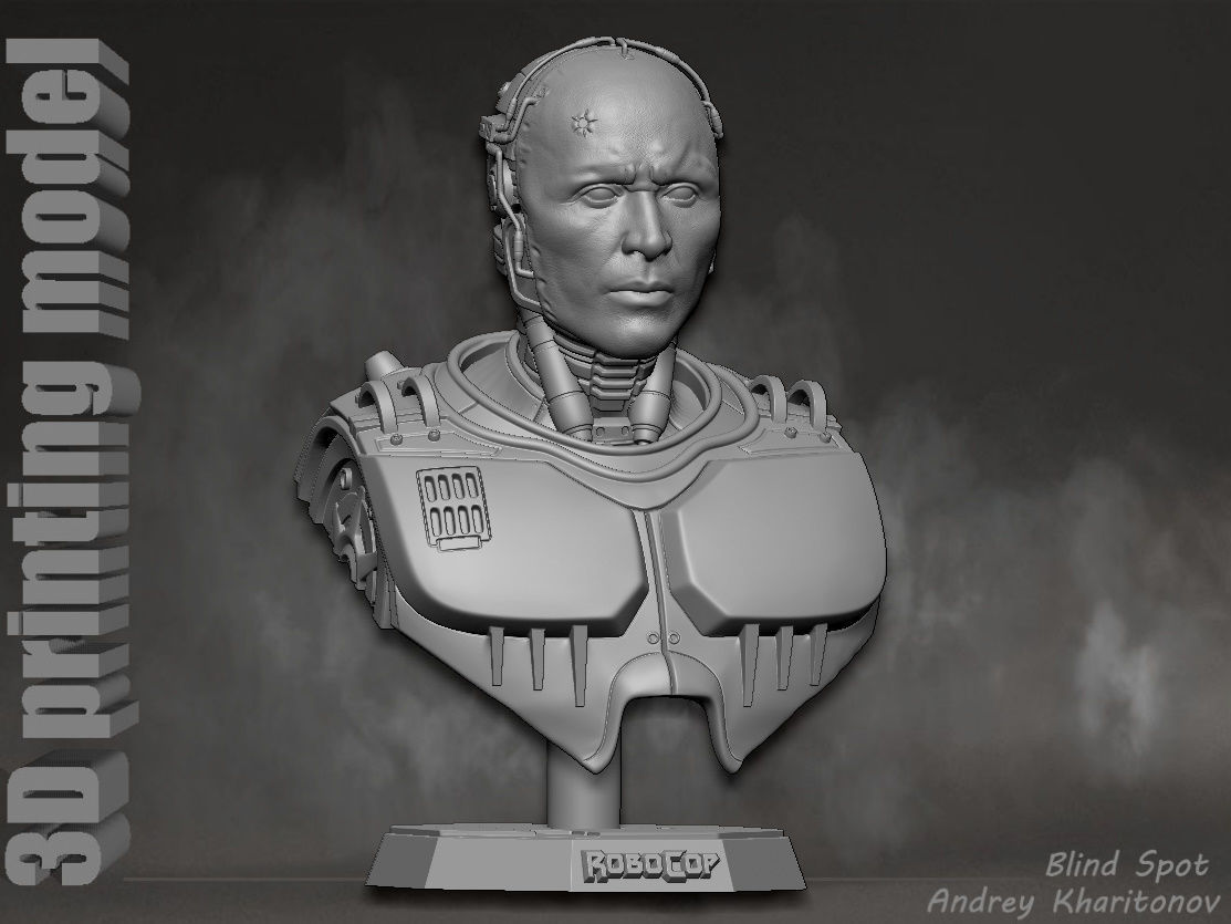 Robocop 3D print model_18