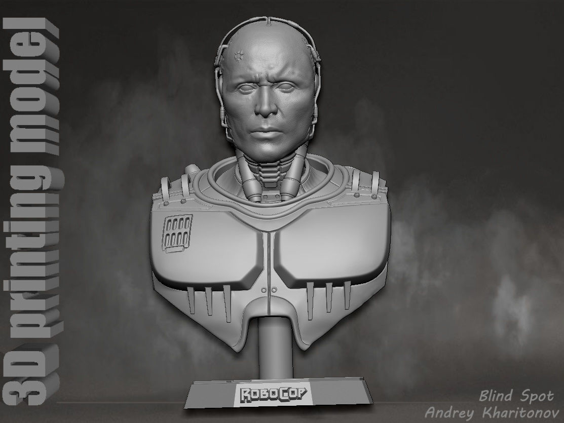 Robocop 3D print model_2