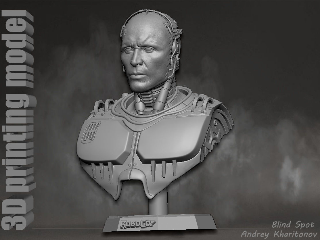 Robocop 3D print model_3