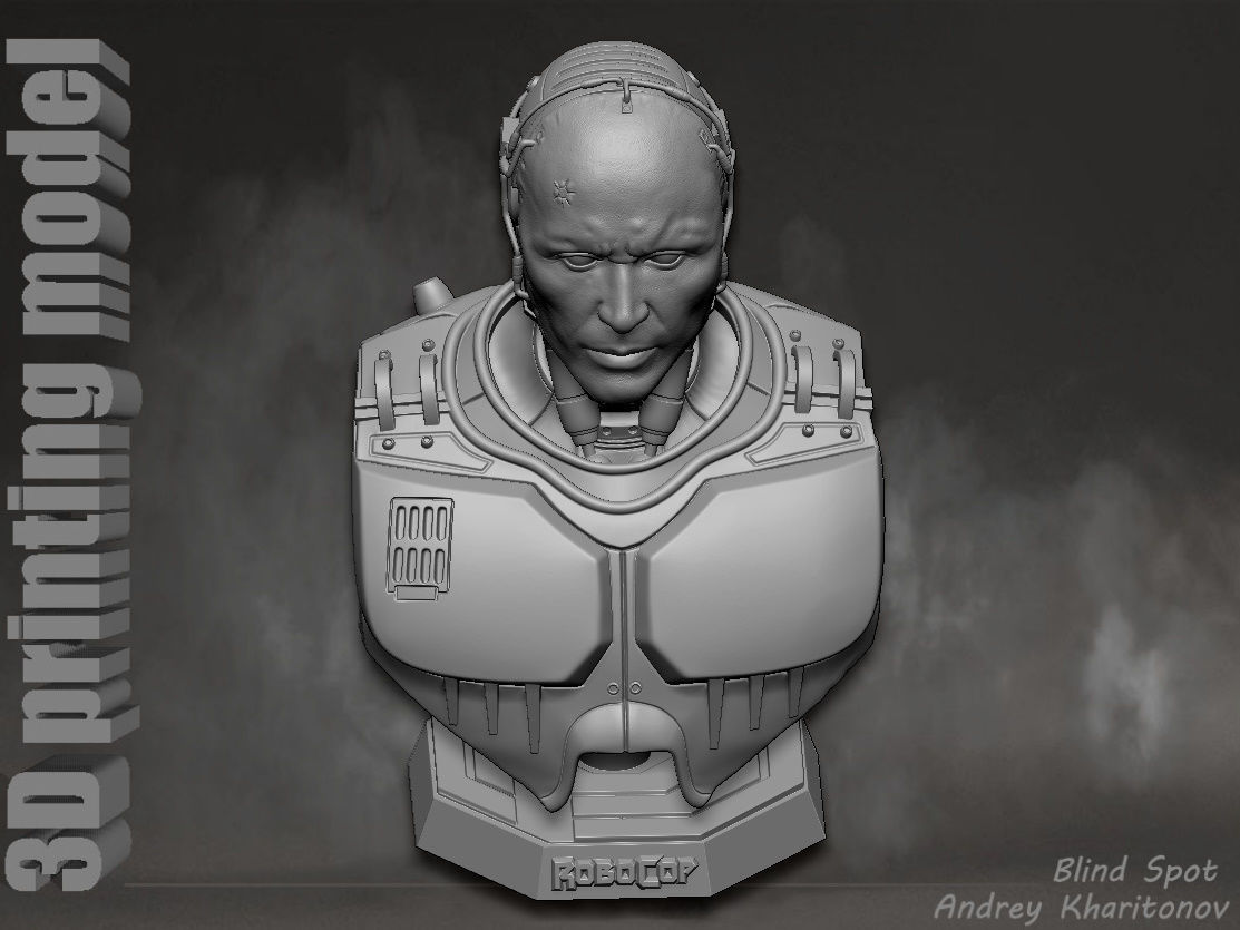 Robocop 3D print model_20