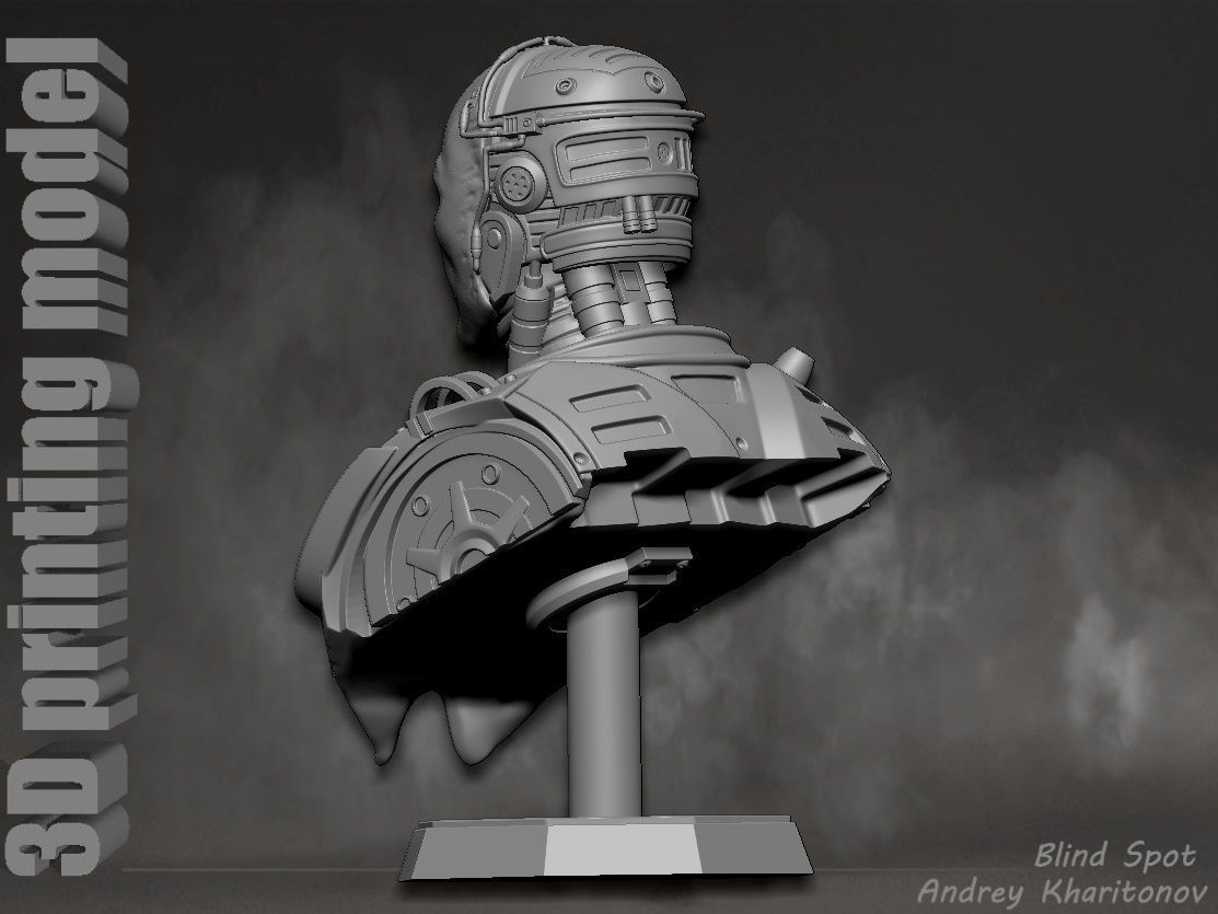 Robocop 3D print model_8