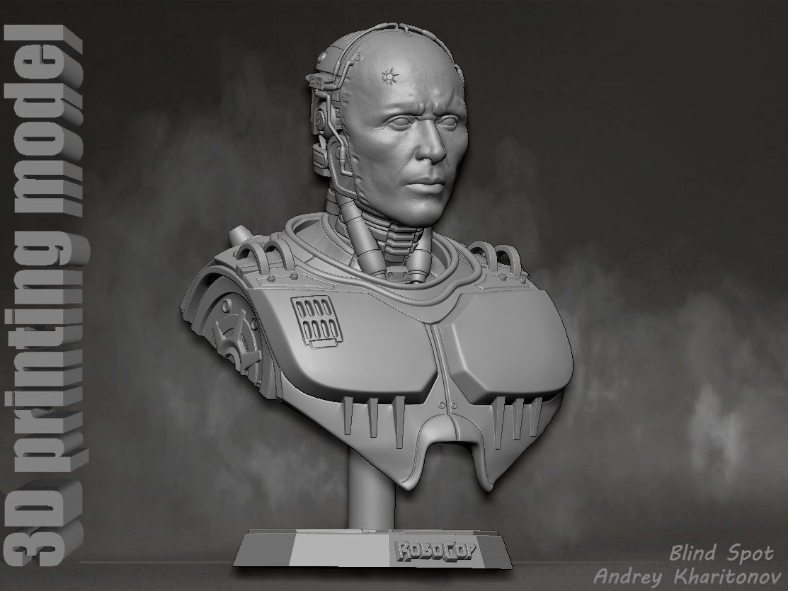 Robocop 3D print model_17