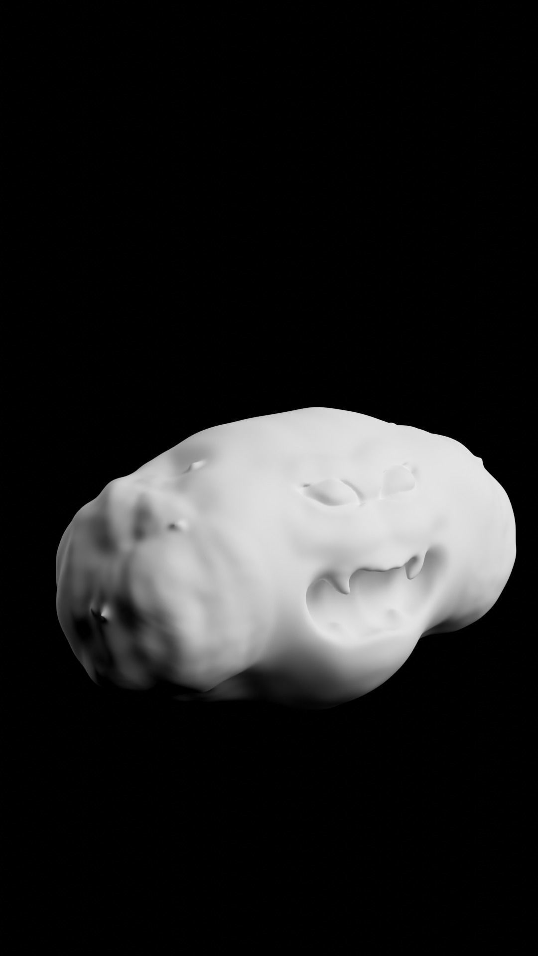 SWEET POTATO MONSTER 3D print model_2