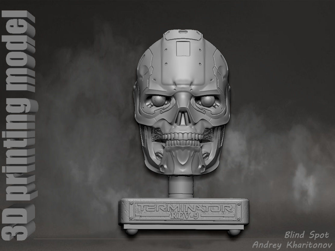 The Terminator REV-9 3D print model_21