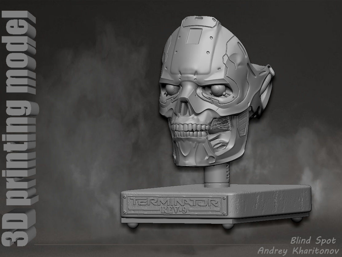 The Terminator REV-9 3D print model_15