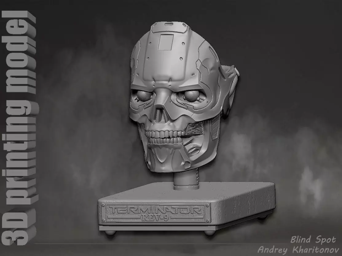 The Terminator REV-9 3D print model_0