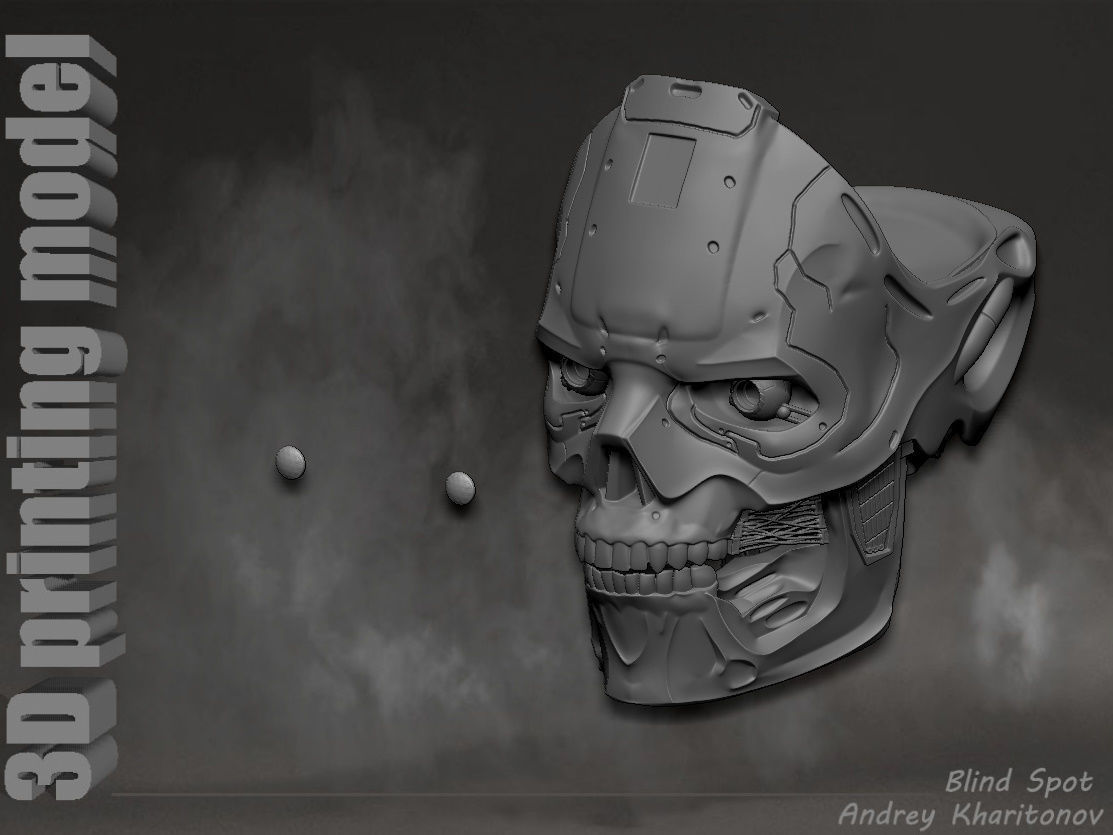 The Terminator REV-9 3D print model_29