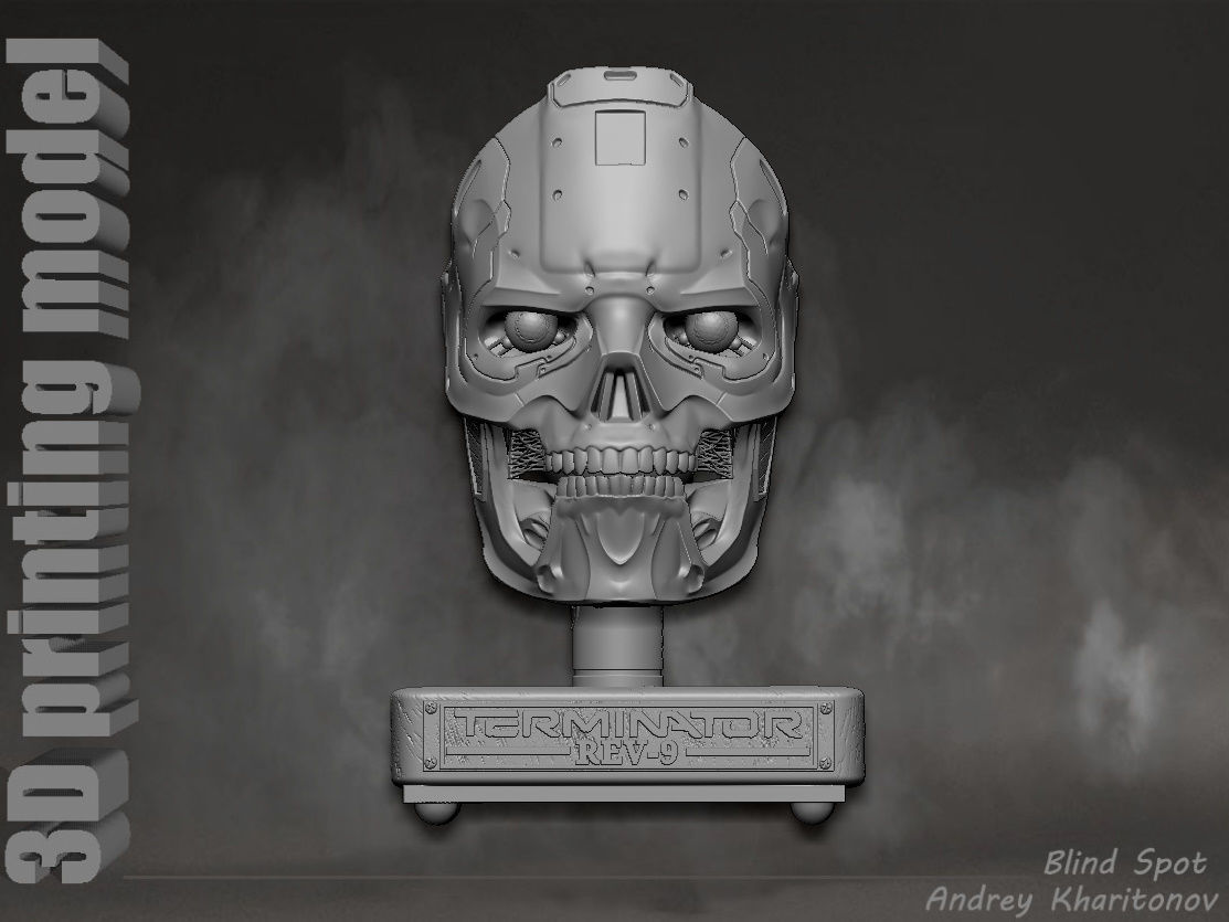 The Terminator REV-9 3D print model_14