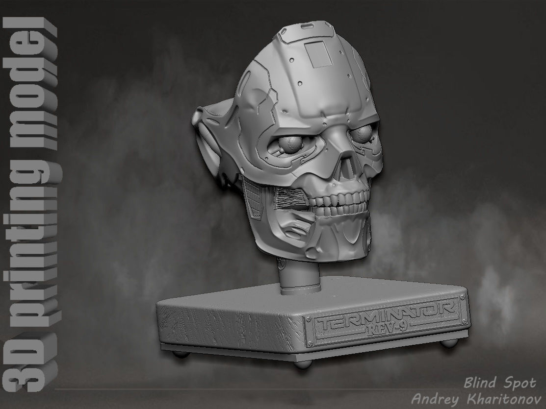 The Terminator REV-9 3D print model_13