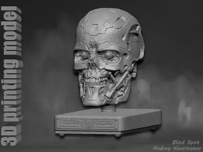 The Terminator T-600 3D print model
