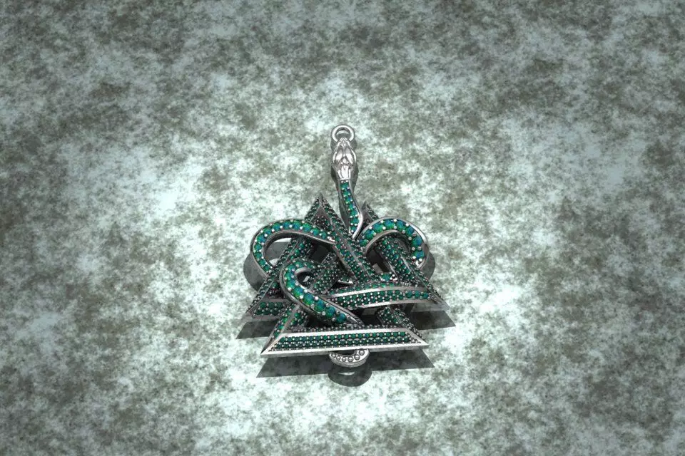 snak 3 3D print model_0