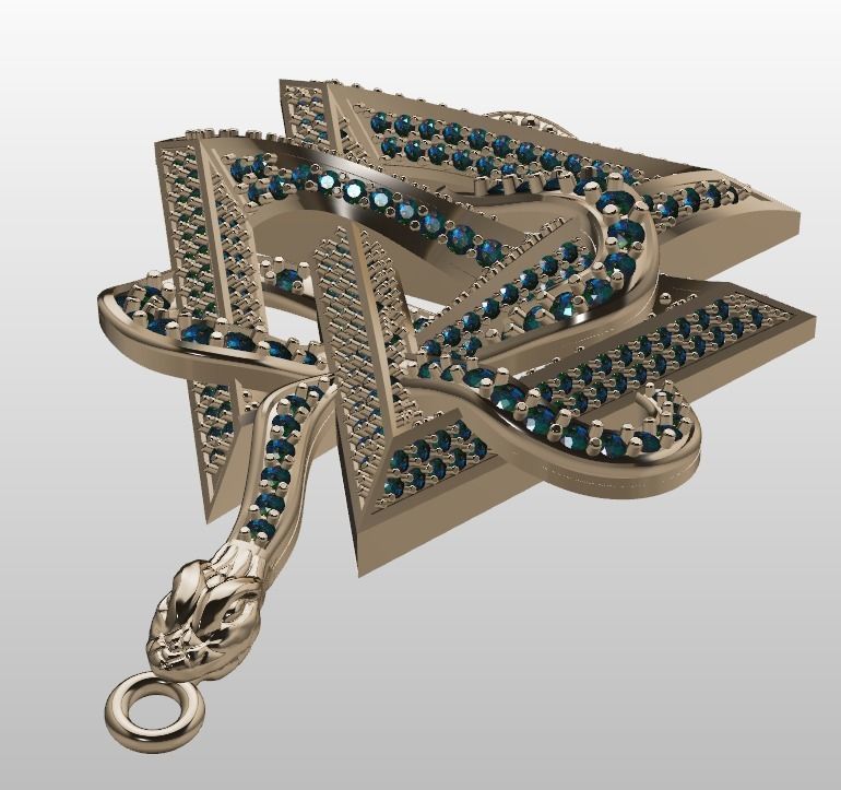 snak 3 3D print model_10