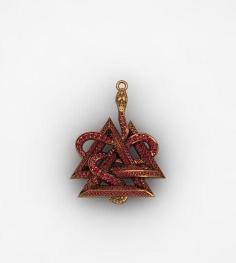 snak 3 3D print model_4