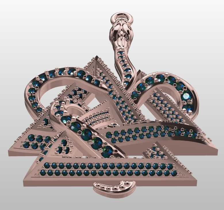 snak 3 3D print model_7