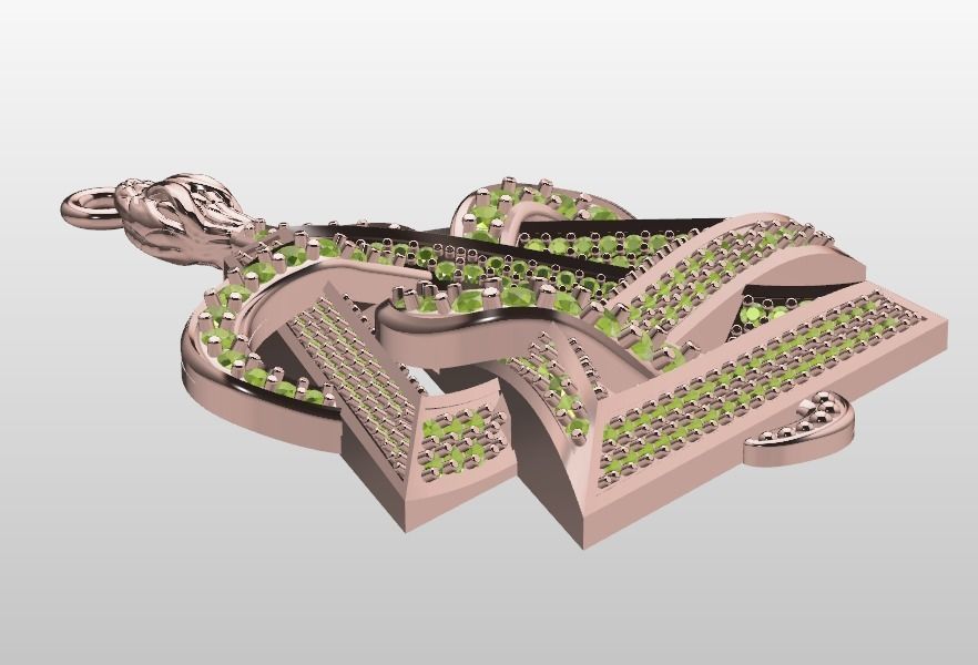 snak 3 3D print model_9