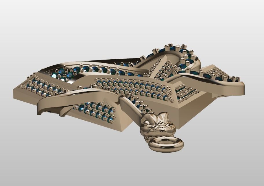 snak 3 3D print model_11