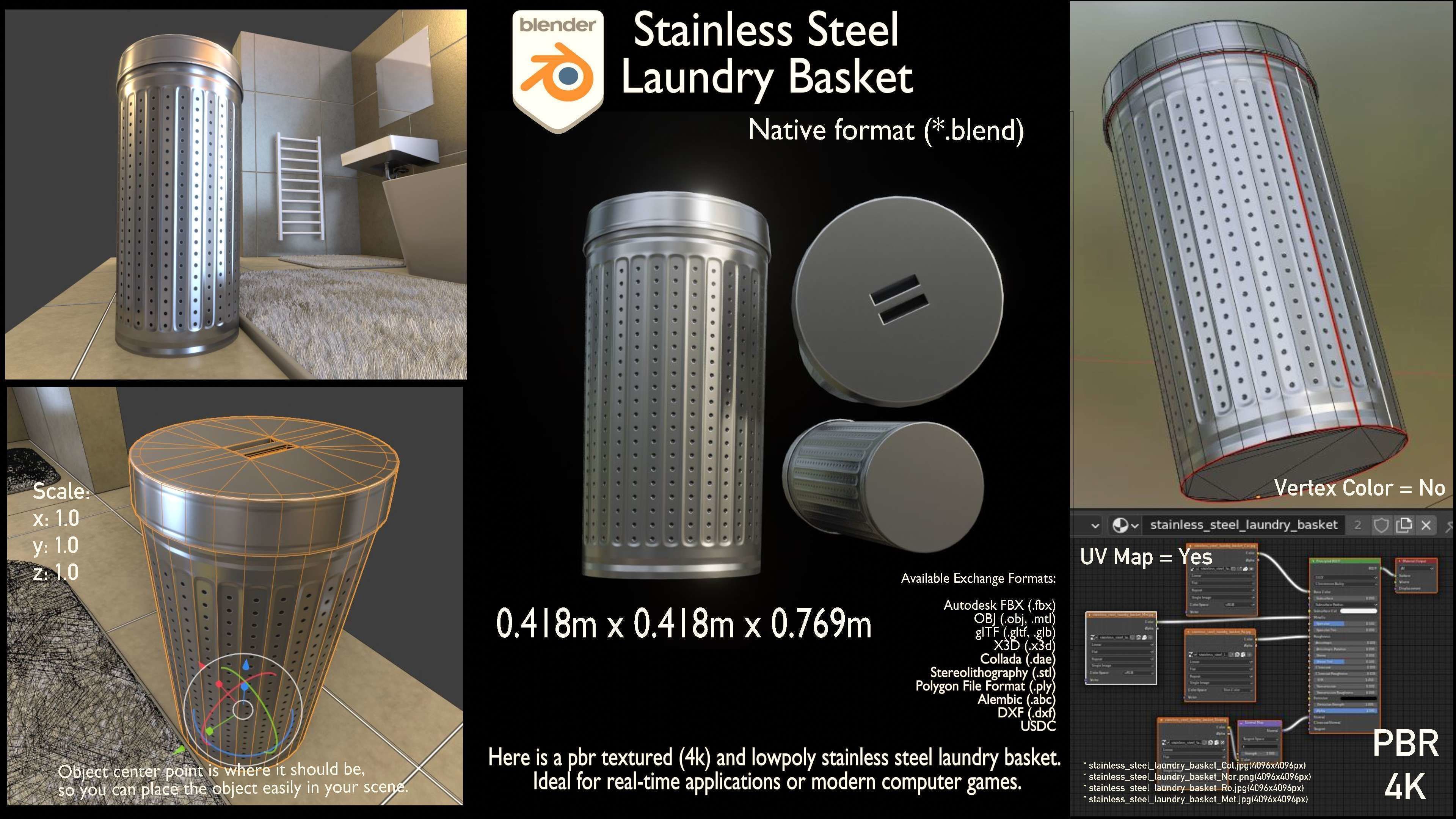 Bathroom Interior Package 3 3D Model Collection_108