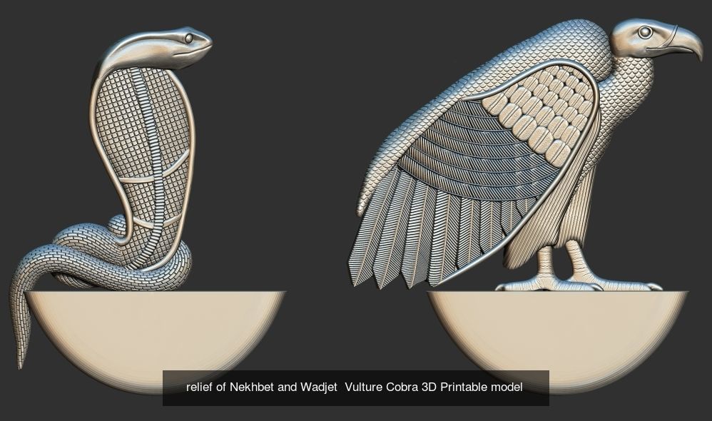 Ancient Egyptian Relief CNC 3D Printable models  3D Model Collection_9