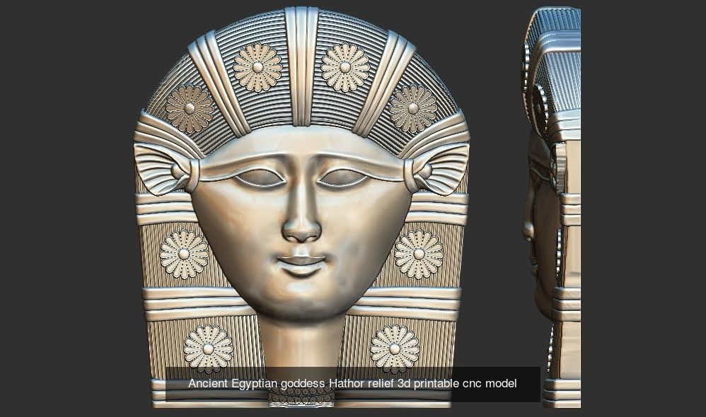 Ancient Egyptian Relief CNC 3D Printable models  3D Model Collection_5